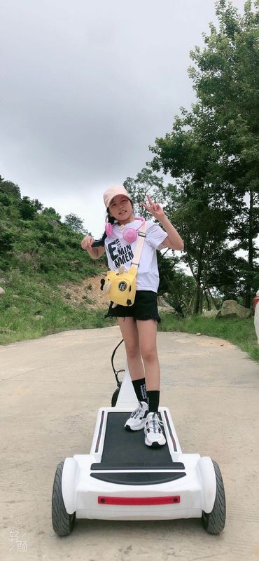 CE 6h Charging 11.3Ah Battery Stand Up Scooter